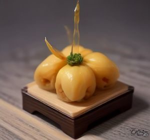 林晓编，福利姬网站指南主编，坐在工作台前查阅多平台数据对比报告，背景为整洁的编辑工作室